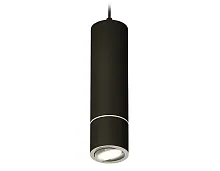 Светильник подвесной Techno spot XP7402040 Ambrella light чёрный 1 лампа, основание чёрное в стиле хай-тек современный трубочки