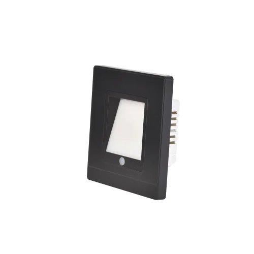 Светильник точечный LED Nox 4046-1W Favourite чёрный 1 лампа, основание чёрное в стиле современный подсветка для лестниц и ступеней фото 2