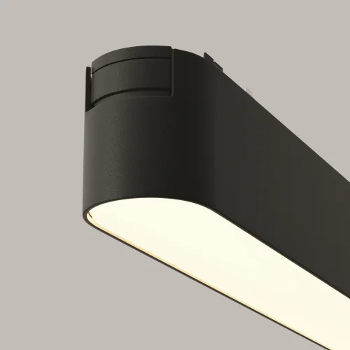 Трековый светильник LED Magnetic track system Radity TR080-1-12W3K-B Maytoni чёрный для шинопроводов серии Magnetic track system Radity чёрный фото 10