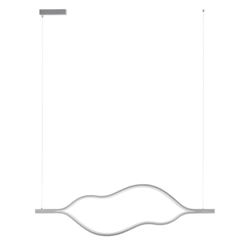 Светильник подвесной LED Tape Light 10403/1000 SN LOFT IT никель на 1 лампу, основание никель в стиле современный минимализм 