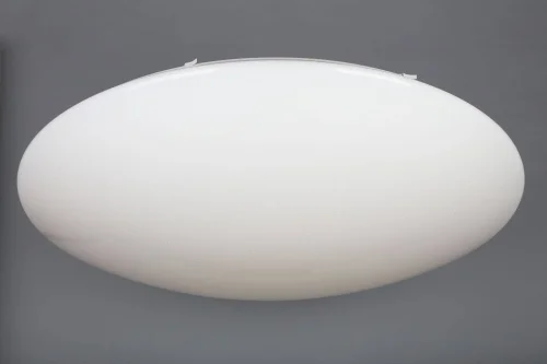 Люстра с пультом LED Berkeley OML-43007-100 Omnilux белая на 1 лампа, основание белое в стиле хай-тек с пультом фото 2