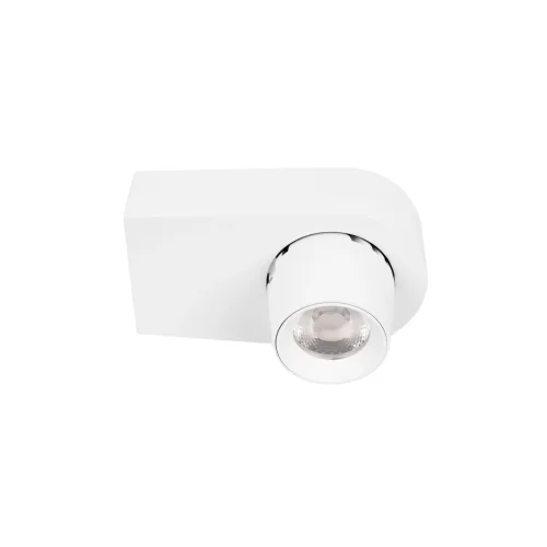 Светильник накладной LED Quiet 10320 White LOFT IT белый 1 лампа, основание белое в стиле современный хай-тек прямоугольный фото 3