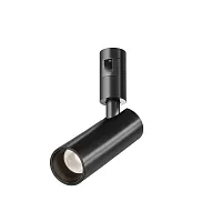 Трековый светильник Focus Led Flarity 3000K 12Вт 60° TR144-1-12W3K-W-B Maytoni чёрный для шинопроводов серии Magnetic trаck system Flarity чёрный