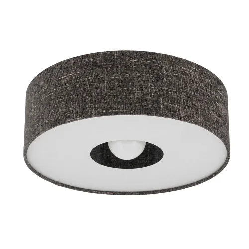 Светильник потолочный Santana M 11658-NW Nowodvorski чёрный на 1 лампу, основание коричневое в стиле лофт фото 3