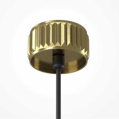 Светильник подвесной MOD475PL-01BS Metropolis Maytoni латунь на 1 лампу, основание латунь в стиле современный фото 5