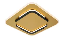 Светильник потолочный LED Andreas 44114/30/02 Lucide латунь матовый золото на 1 лампу, основание латунь матовое золото в стиле современный 
