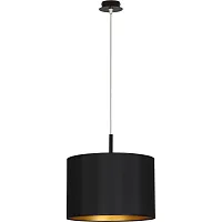 Светильник подвесной Alice Gold 4961-NW Nowodvorski чёрный 1 лампа, основание чёрное в стиле современный 