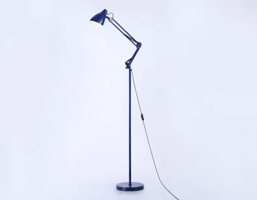 Торшер TR97647 Ambrella light для чтения синий 1 лампа, основание синее в стиле современный
 фото 3