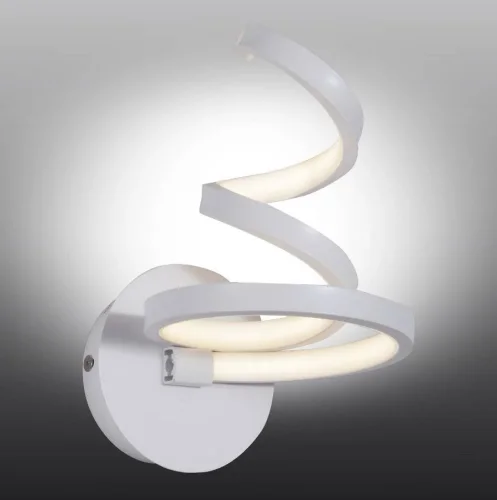 Бра LED Banbury OML-42601-20 Omnilux белый на 1 лампа, основание белое в стиле хай-тек 