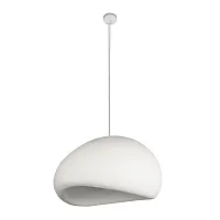 Светильник подвесной Stone 10252/600 White LOFT IT белый на 1 лампу, основание белое в стиле современный 