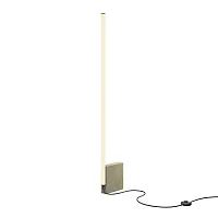 Торшер LED Solid MOD277FL-L24GR3K Maytoni белый на 1 лампу, основание серое в стиле современный хай-тек минимализм 