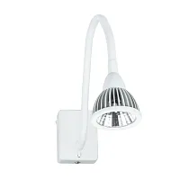 Бра с выключателем LED  A4107AP-1WH Arte Lamp белый 1 лампа, основание белое в стиле современный гибкая ножка