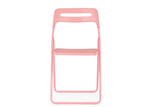 Пластиковый стул Fold складной pink 15484 Woodville, розовый/, ножки/металл/розовый, размеры - ****430*460 фото 2