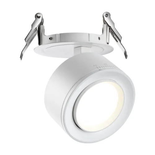 Светильник точечный LED Eddy 358945 Novotech белый на 1 лампу, основание белое в стиле хай-тек современный фото 4