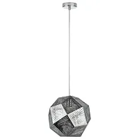 Светильник подвесной Fermo 724114 Lightstar хром 1 лампа, основание хром в стиле современный арт-деко 