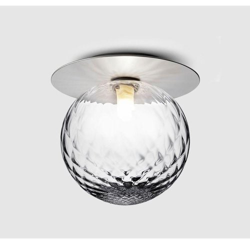 Бра Covey V2057-W Moderli прозрачный на 1 лампа, основание серое в стиле современный  фото 2