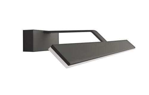 Подсветка для картин ЛЕД CANVA AP12W LED BL Crystal Lux чёрная белая в стиле хай-тек