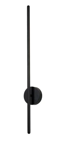 Бра LED VERDE AP L700 BLACK Crystal Lux чёрный на 1 лампу, основание чёрное в стиле хай-тек 