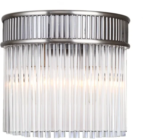Бра Turris 4201-2W Favourite прозрачный на 2 лампы, основание никель в стиле классический 