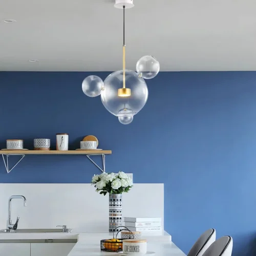 Светильник потолочный BUBBLE BLS B4 177862-26 ImperiumLoft прозрачный на 1 лампу, основание бронзовое в стиле современный фото 17 Светильник потолочный BUBBLE BLS B4 177862-26 ImperiumLoft прозрачный на 1 лампу, основание бронзовое в стиле современный фото 17