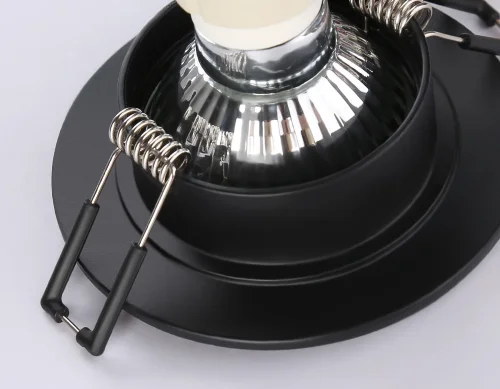 Светильник точечный IP Protect TN1151 Ambrella light чёрный 1 лампа, основание чёрное в стиле современный хай-тек  фото 6