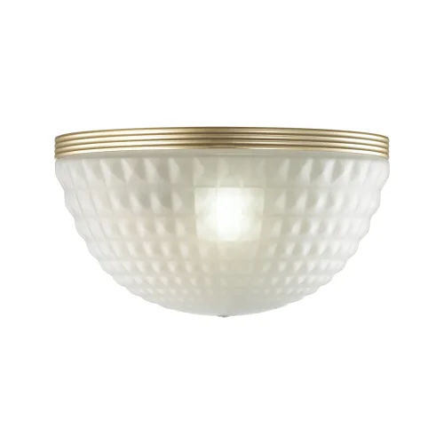 Бра Malaga 4936/1W Odeon Light белый на 1 лампа, основание золотое в стиле классический  фото 2