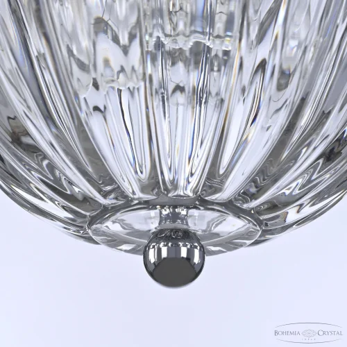 Светильник подвесной 5479/18 Ni Clear/M-1H Bohemia Ivele Crystal прозрачный 3 лампы, основание никель в стиле классический  фото 6