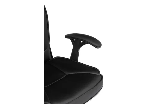 Кресло для руководителя Vestra black 15258 Woodville, чёрный/искусственная кожа, ножки/металл/хром, размеры - ****620*640 фото 8