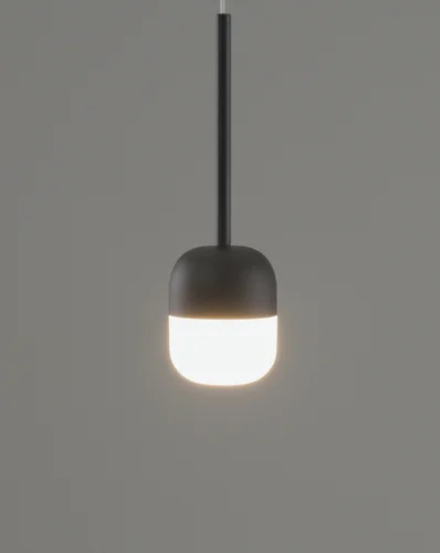 Светильник подвесной LED Drop V10863-PL Moderli белый чёрный 1 лампа, основание чёрное в стиле современный  фото 3