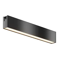 Трековый светильник Basis Flarity 3000K 18Вт 120° TR151-1-18W3K-B Maytoni чёрный для шинопроводов серии Magnetic trаck system Flarity чёрный