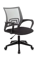 Кресло оператора Topchairs ST-Basic  темно-серый TW-04 сиденье черный TW-11 сетка/ткань крестовина п УТ000035163 Stool Group, серый/ткань, ножки/пластик/чёрный, размеры - ****580*605