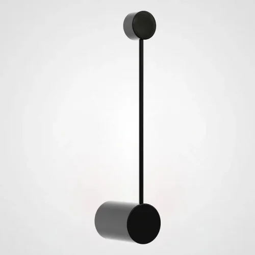 Бра Via Pin Wall L41,5 Black 193144-26 ImperiumLoft чёрный на 1 лампу, основание чёрное в стиле современный 