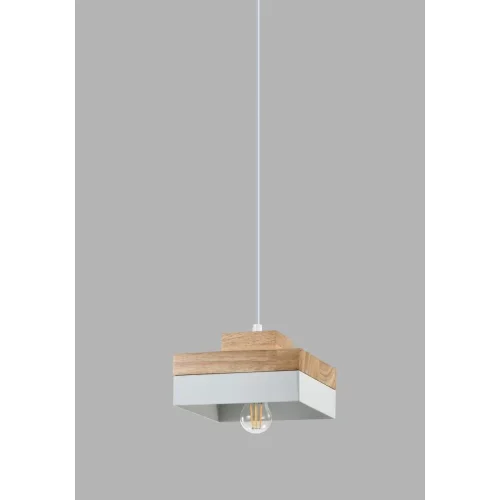Светильник подвесной Turin V10479-1P Moderli белый 1 лампа, основание белое в стиле скандинавский  фото 3