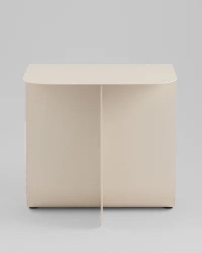 Журнальный столик Laure, металл, светло-серый УТ000041897 Stool Group столешница из 