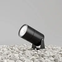 Прожектор LED Bern O050FL-L15GF3K Maytoni уличный IP65 графит на 1 лампу, плафон графит в стиле хай-тек современный LED