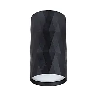 Светильник накладной Fang A5557PL-1BK Arte Lamp чёрный 1 лампа, основание чёрное в стиле минимализм современный круглый