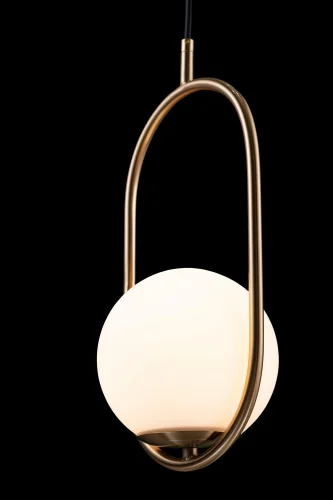 Светильник подвесной Glob LOFT2595-A LOFT IT белый 1 лампа, основание медь в стиле современный шар фото 8