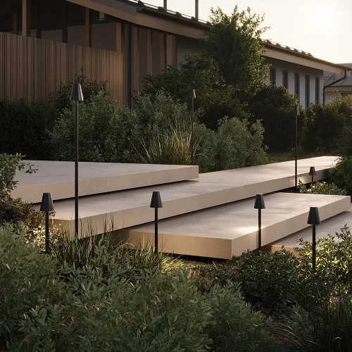 Ландшафтный светильник LED Cane O504FL-L1B3K Maytoni уличный IP65 чёрный на 1 лампу, плафон чёрный в стиле современный хай-тек LED фото 2 Ландшафтный светильник LED Cane O504FL-L1B3K Maytoni уличный IP65 чёрный на 1 лампу, плафон чёрный в стиле современный хай-тек LED фото 2