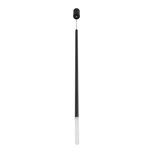 Светильник подвесной ЛЕД Стик (Stick) 8400/3LA Lumion белый на 1 лампу, основание чёрное в стиле минимализм трубочки фото 3 Светильник подвесной ЛЕД Стик (Stick) 8400/3LA Lumion белый на 1 лампу, основание чёрное в стиле минимализм трубочки фото 3