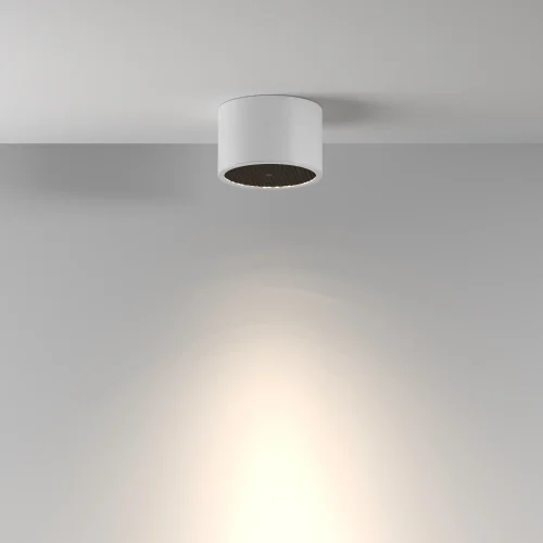 Светильник накладной Glare C122CL-GX53-W Maytoni белый на 1 лампу, основание белое в стиле современный фото 4