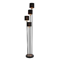 Торшер 1109/4 Escada  чёрный 4 лампы, основание чёрное в стиле современный
