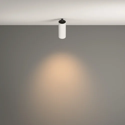 Светильник точечный Focus Led C053CL-L12W3K-W-W Maytoni белый на 1 лампу, основание белое в стиле хай-тек современный фото 13