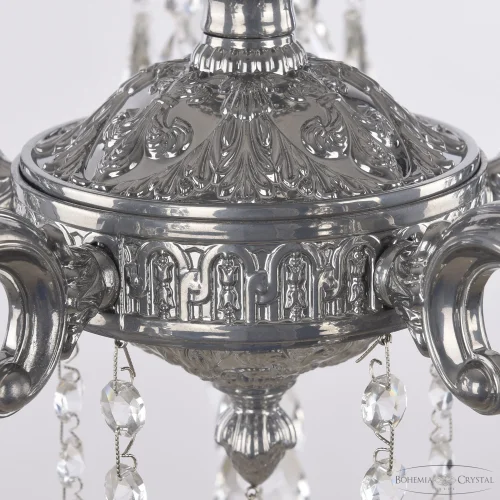 Люстра подвесная AL78101/5/175 A CG Bohemia Ivele Crystal без плафона на 5 ламп, основание никель в стиле классический sp фото 5