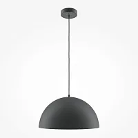 Светильник подвесной Basic colors MOD168PL-01B Maytoni чёрный 1 лампа, основание чёрное в стиле современный 