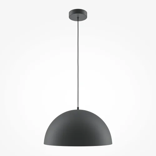 Светильник подвесной Basic colors MOD168PL-01B Maytoni чёрный 1 лампа, основание чёрное в стиле современный 