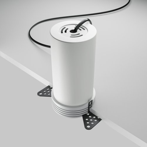 Светильник точечный LED Focus Led DL125-L12-4K-TRS-W Maytoni белый на 1 лампу, основание белое в стиле современный хай-тек круглый для затирки фото 7