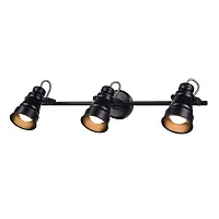 Спот с 3 лампами Бейкер CL541531 Citilux чёрный E14 в стиле современный 