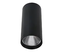 Светильник накладной LED Фабио 08570-12,19 Kink Light чёрный 1 лампа, основание чёрное в стиле модерн круглый