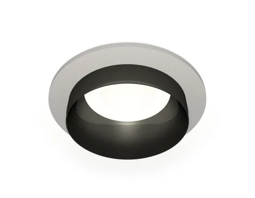 Светильник точечный Techno spot XC6514021 Ambrella light чёрный 1 лампа, основание серое в стиле хай-тек современный круглый