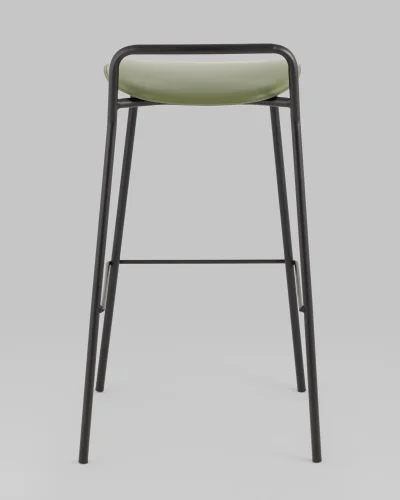 Стул барный Mantis, экокожа, зеленый УТ000038916 Stool Group, /, ножки//, размеры - *835***465*470 фото 2